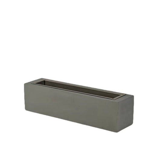 Rectangular desktop home restaurant heating stove desktop barbecue real brazier alcohol fireplace decoration bonfire stove