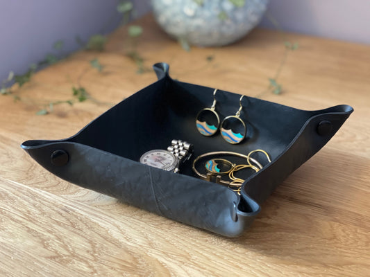 Upcycled Rubber Trinket Tray-1