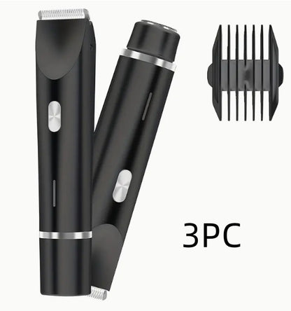 2 In 1 Hair Remover Women's Double Head Shaver Private Pubic Hair Trimmer Electric Razor Wet Dry Electric Body Hair